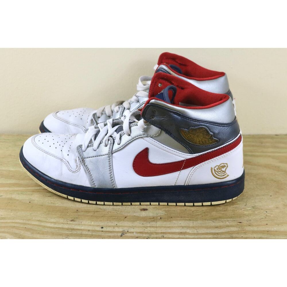 Nike Sneakers Mens 11 Air Jordan 1 Retro Olympic Multicolor 136085-161